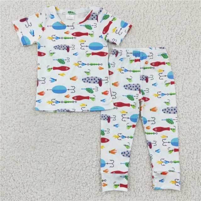 BOYS FISH PAJAMA SET