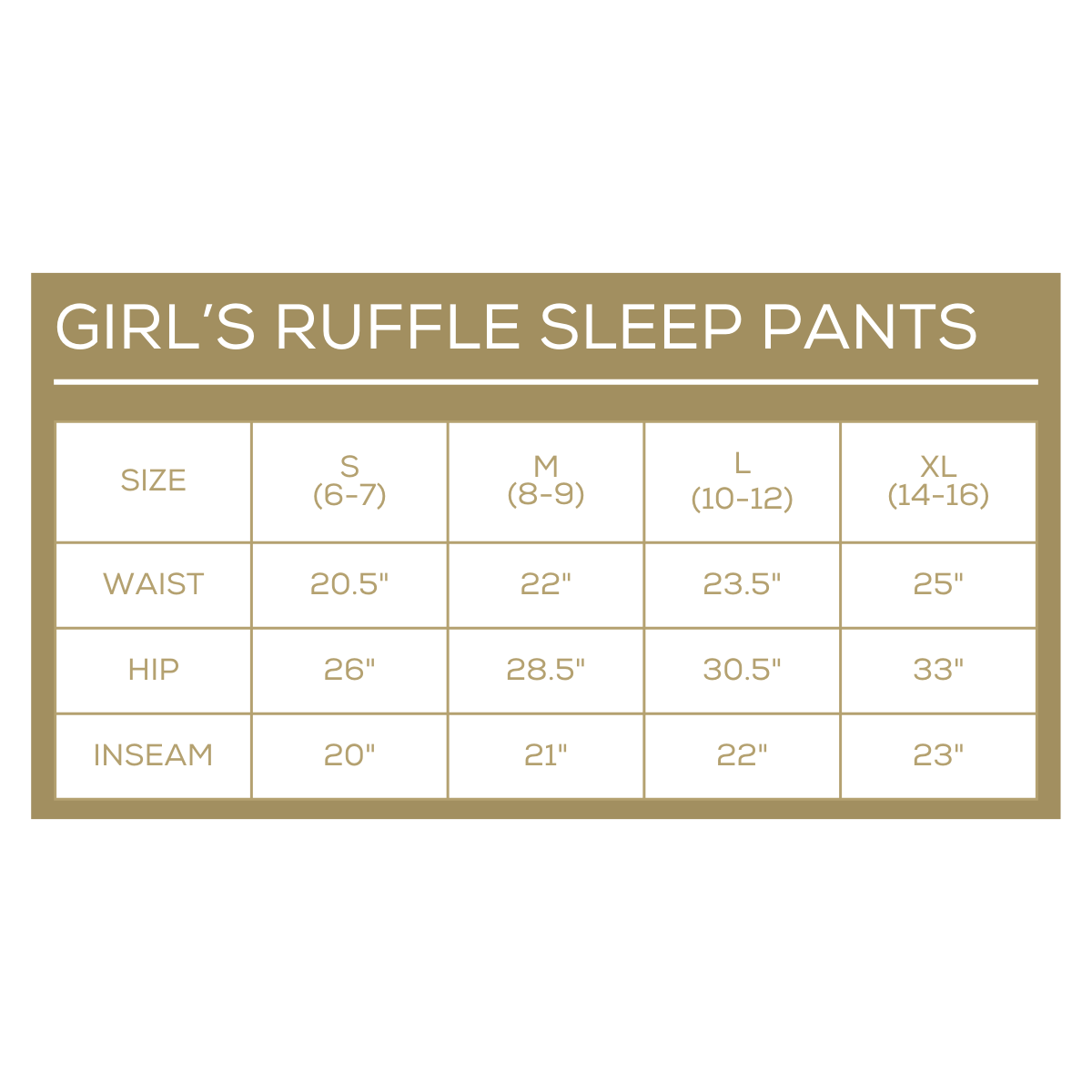GIRLS PINK RUFFLE SLEEP PANT