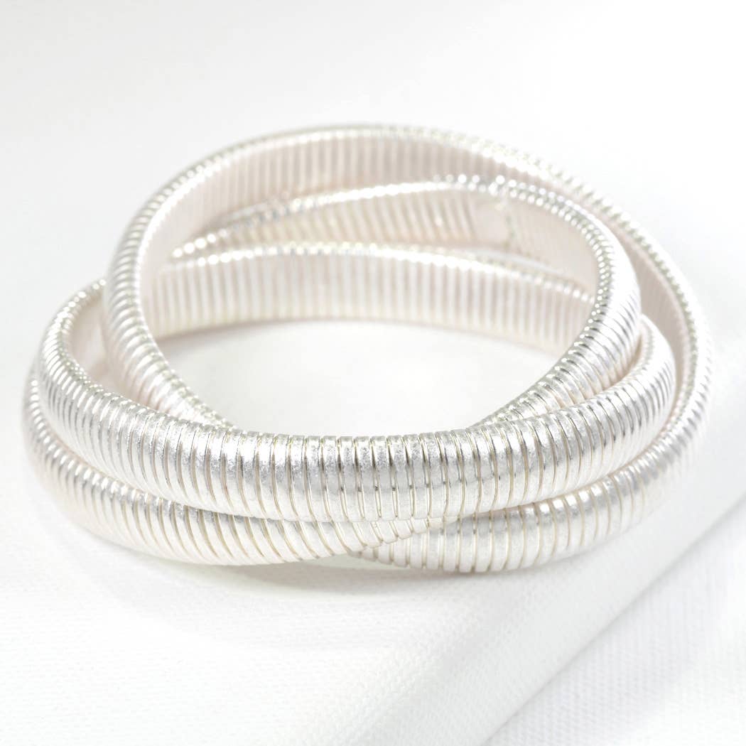 INFINITY BRACELET: SILVER