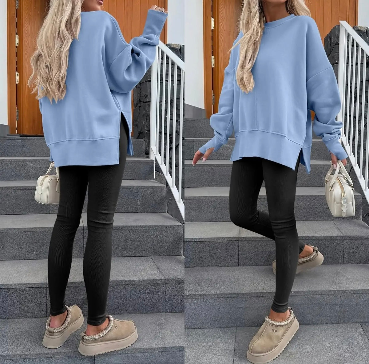THE PULLOVER: BLUE