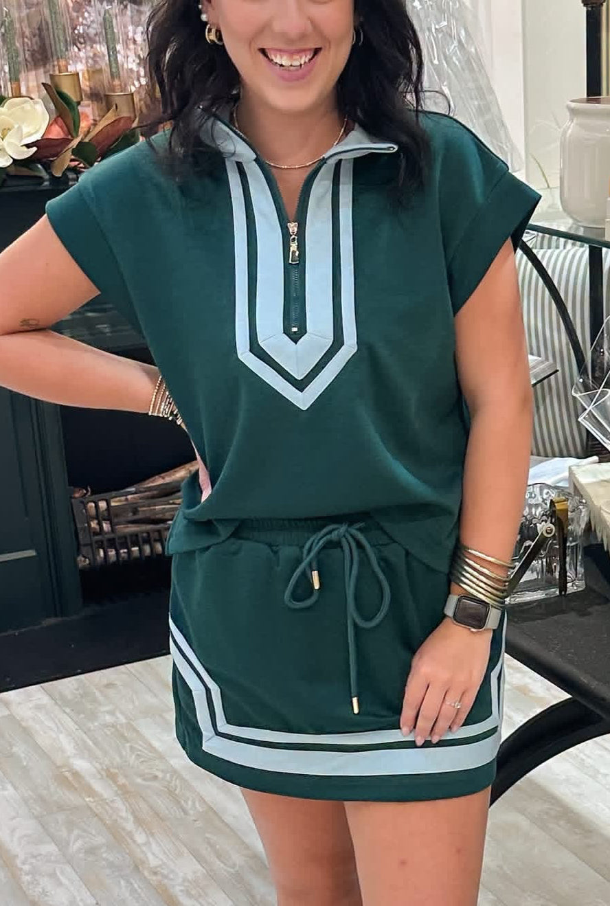 LAUREN SET: EMERALD
