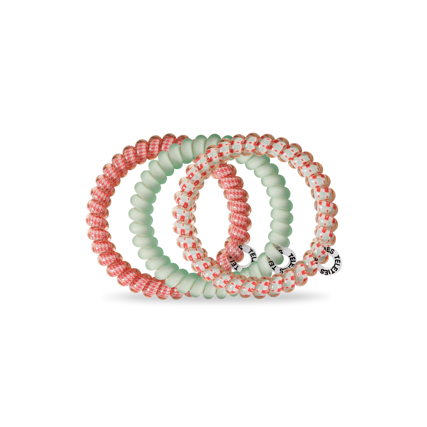 SPIRAL HAIR COIL: SMALL CALMING CORAL