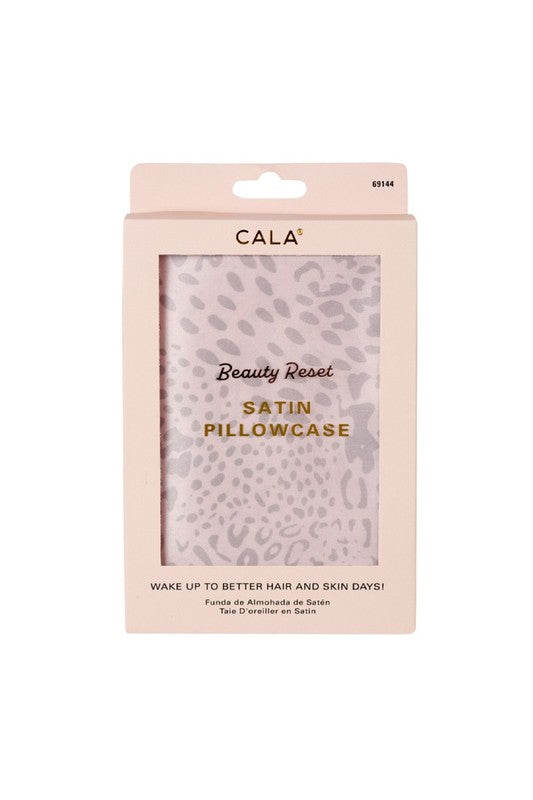 CHEETAH SATIN PILLOWCASE