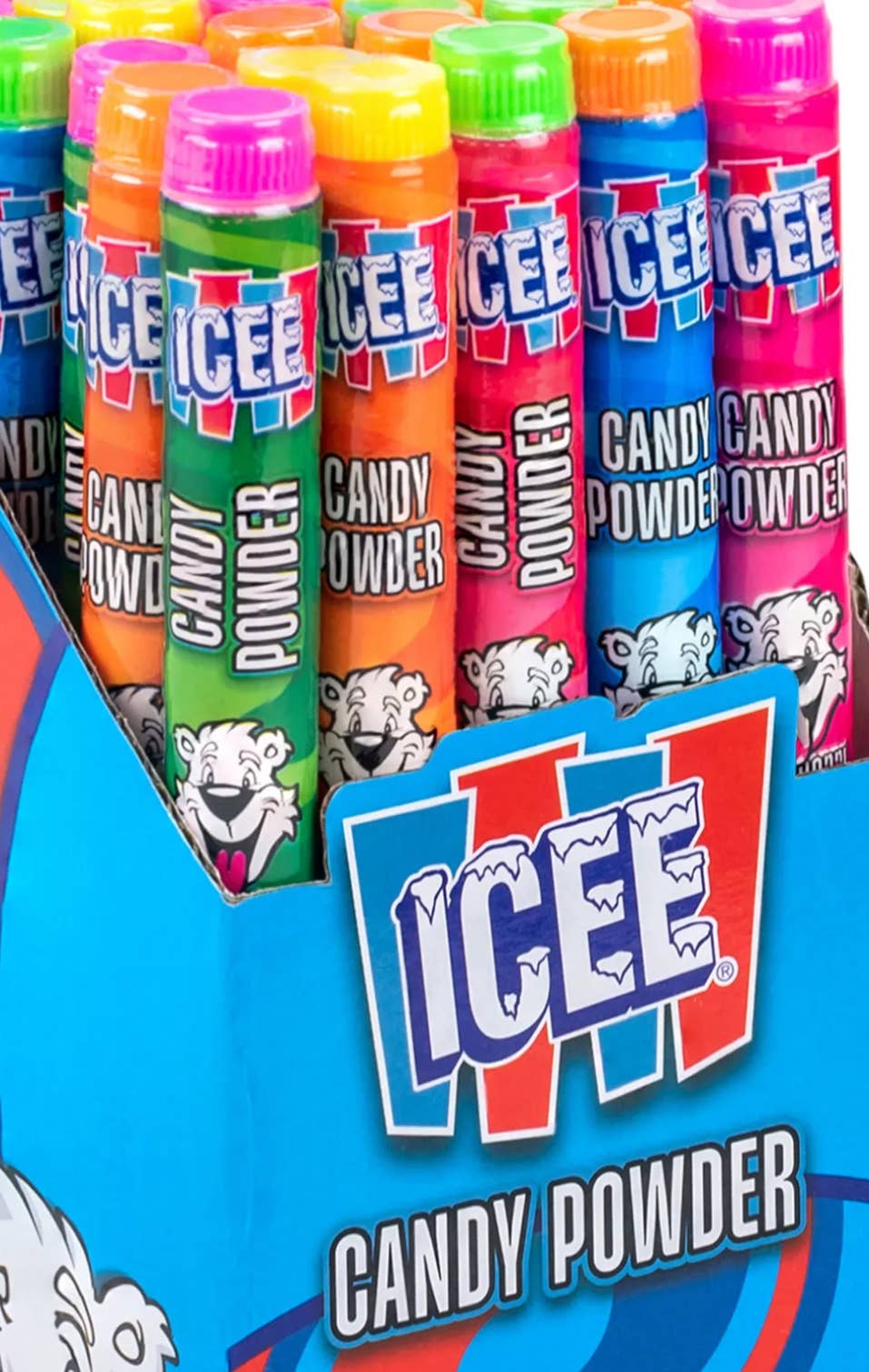 Nostalgic 1958 ICEE® Dips Candy Powder “TUBES” PACK 30CT