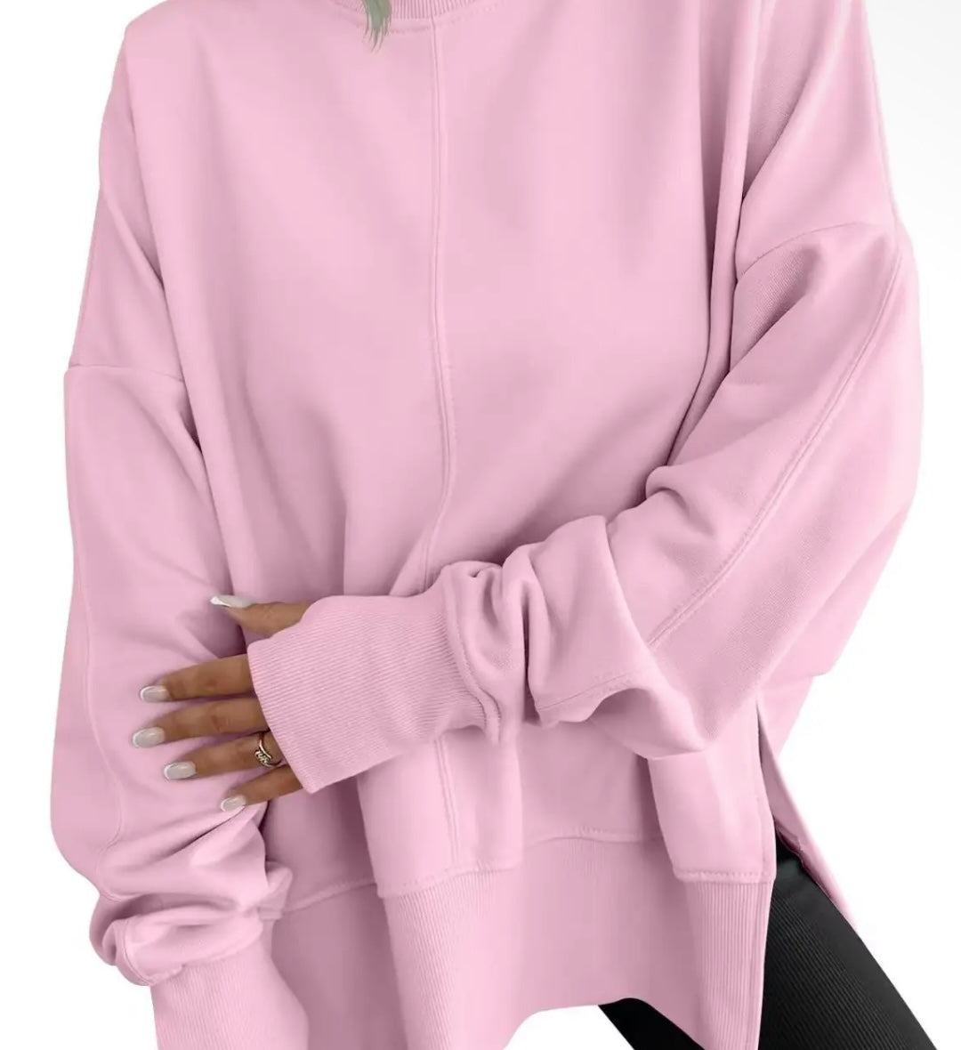 THE PULLOVER: BLUSH