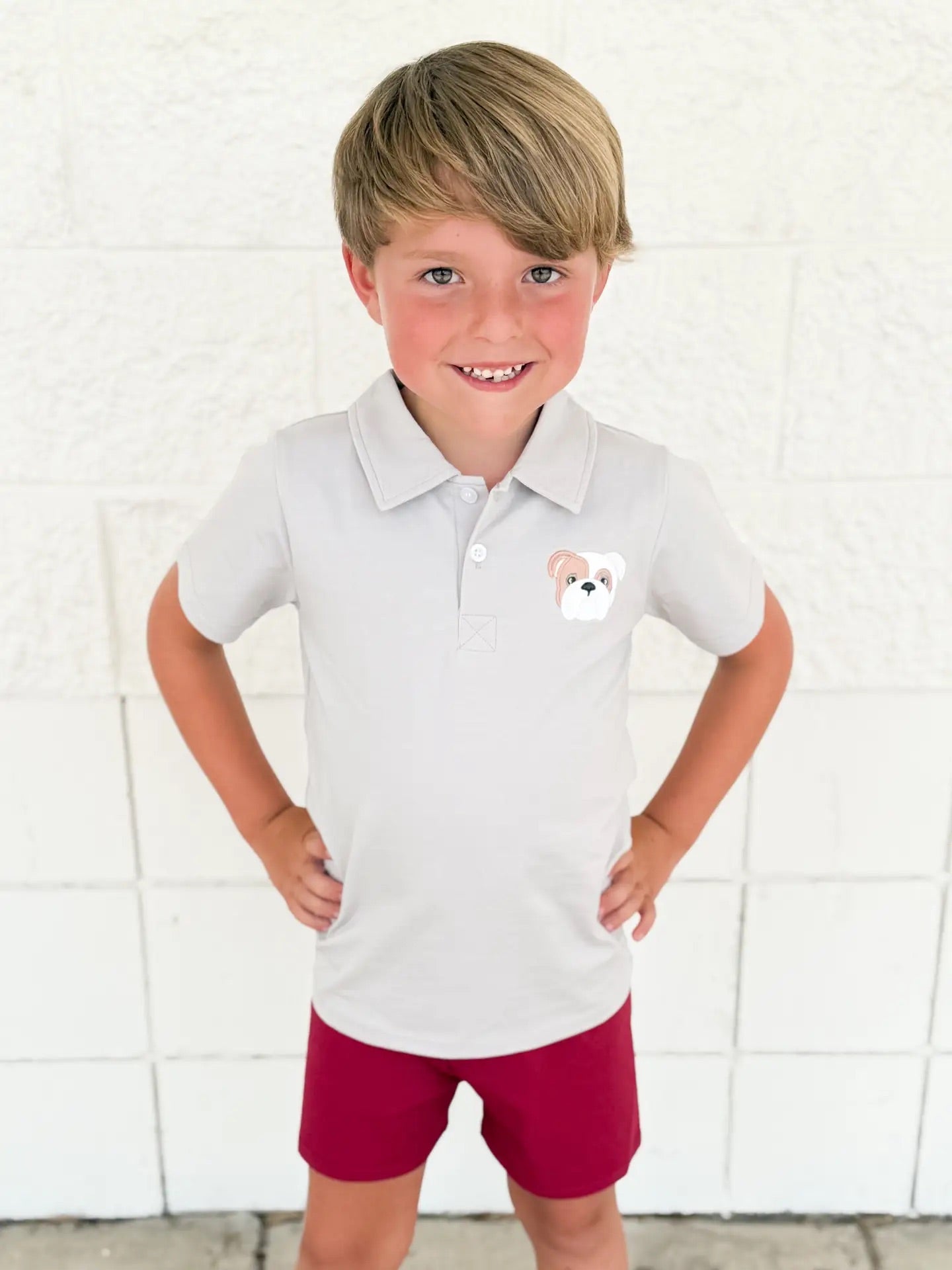 BOYS MSU POLO SET