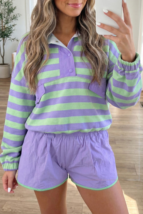 LILAC MINT PULLOVER SET