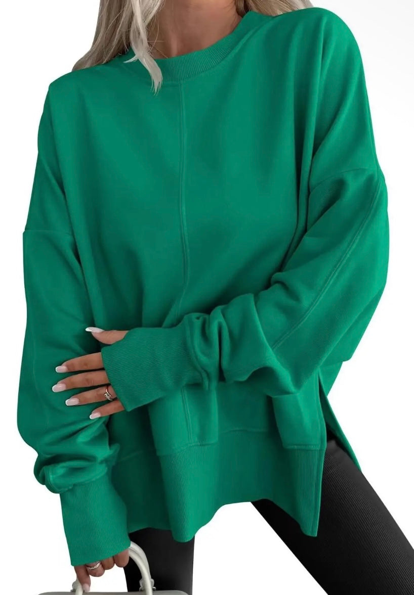 THE PULLOVER: GREEN