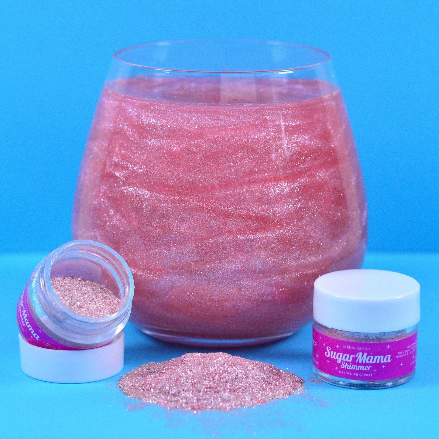 EDIBLE GLITTER: ROSE GOLD