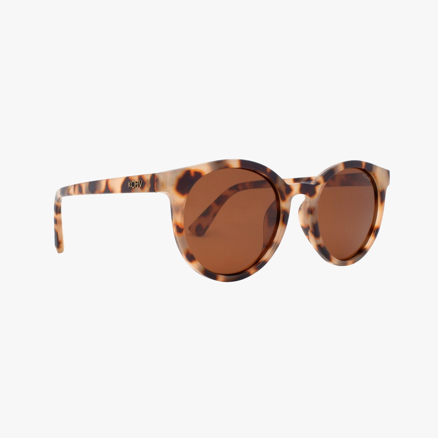 HERON LATTE TORTOISE POLARIZED SUNGLASSES