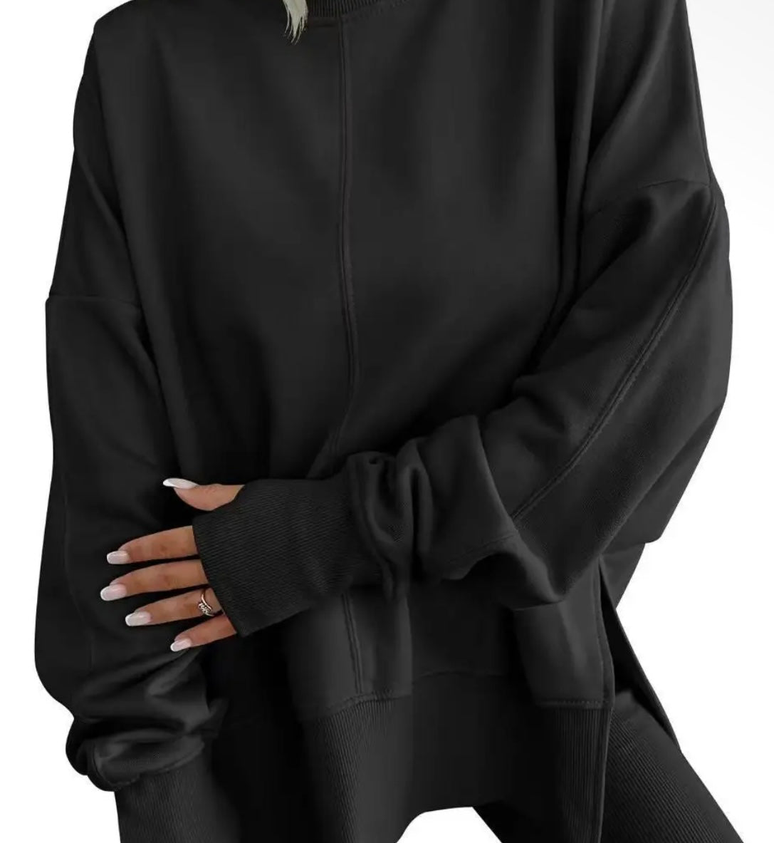 THE PULLOVER: BLACK