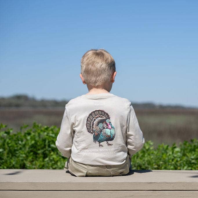 BOYS TURKEY LONG SLEEVE TEE