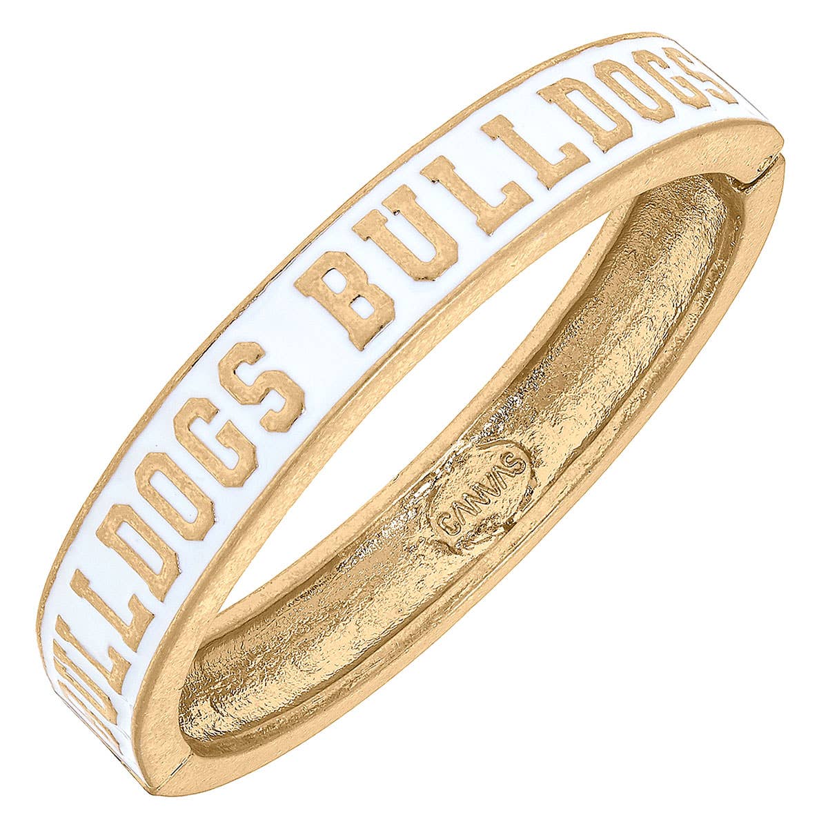 BULLDOG BANGLE:  MAROON