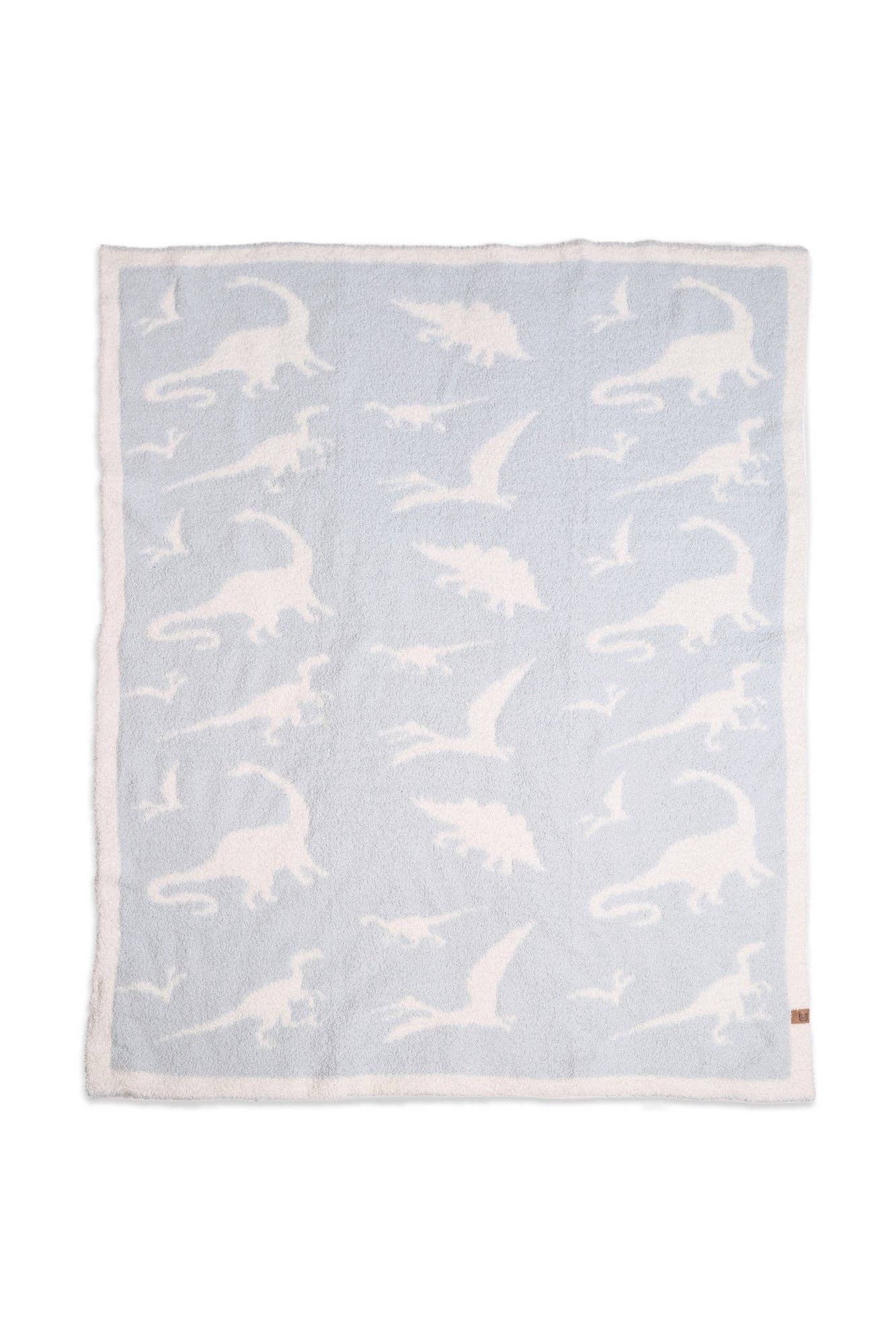 CHILDRENS LUX BLANKET: DINOSAUR