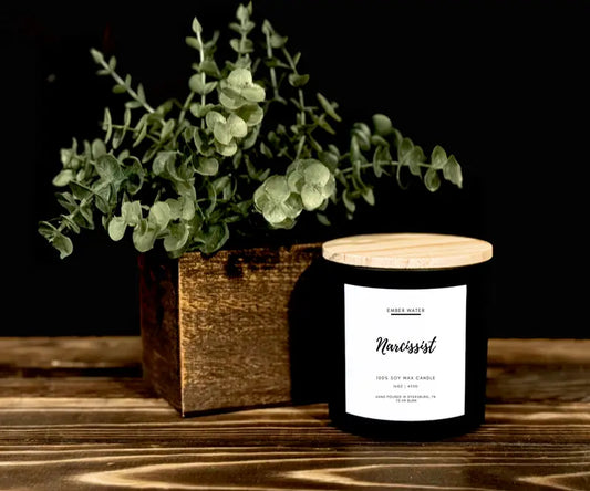 16 OZ SOY CANDLE: NARCISSIST