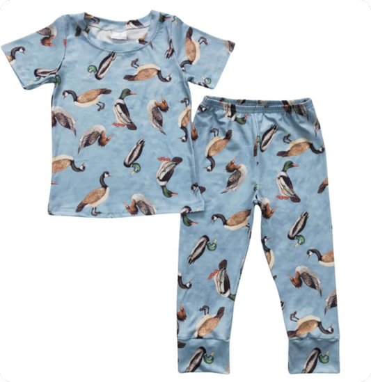 BOYS BLUE DUCK PAJAMAS
