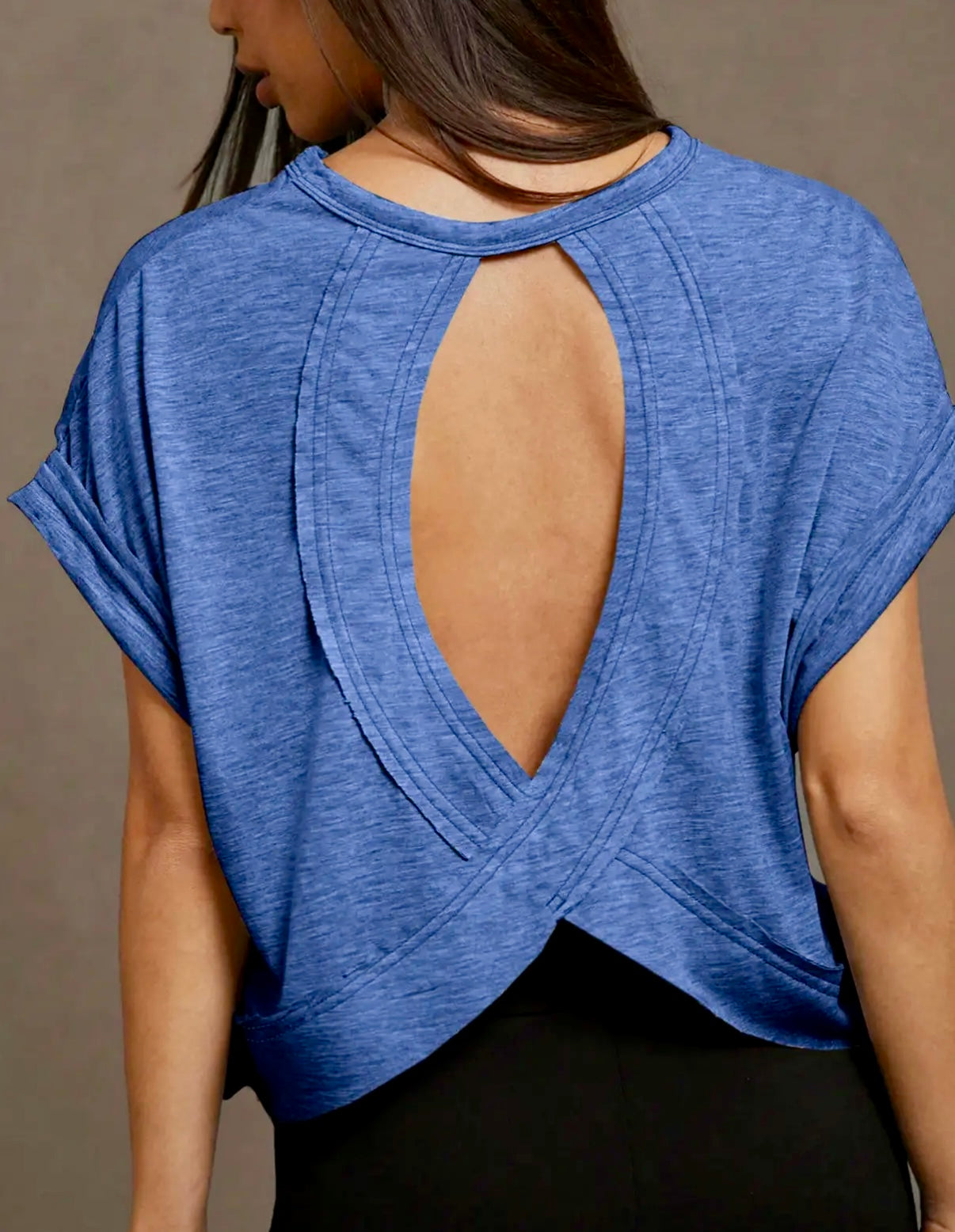 BEST SELLER OPEN BACK TEE
