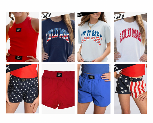 LULU MAC: RED WHITE BLUE PREORDER