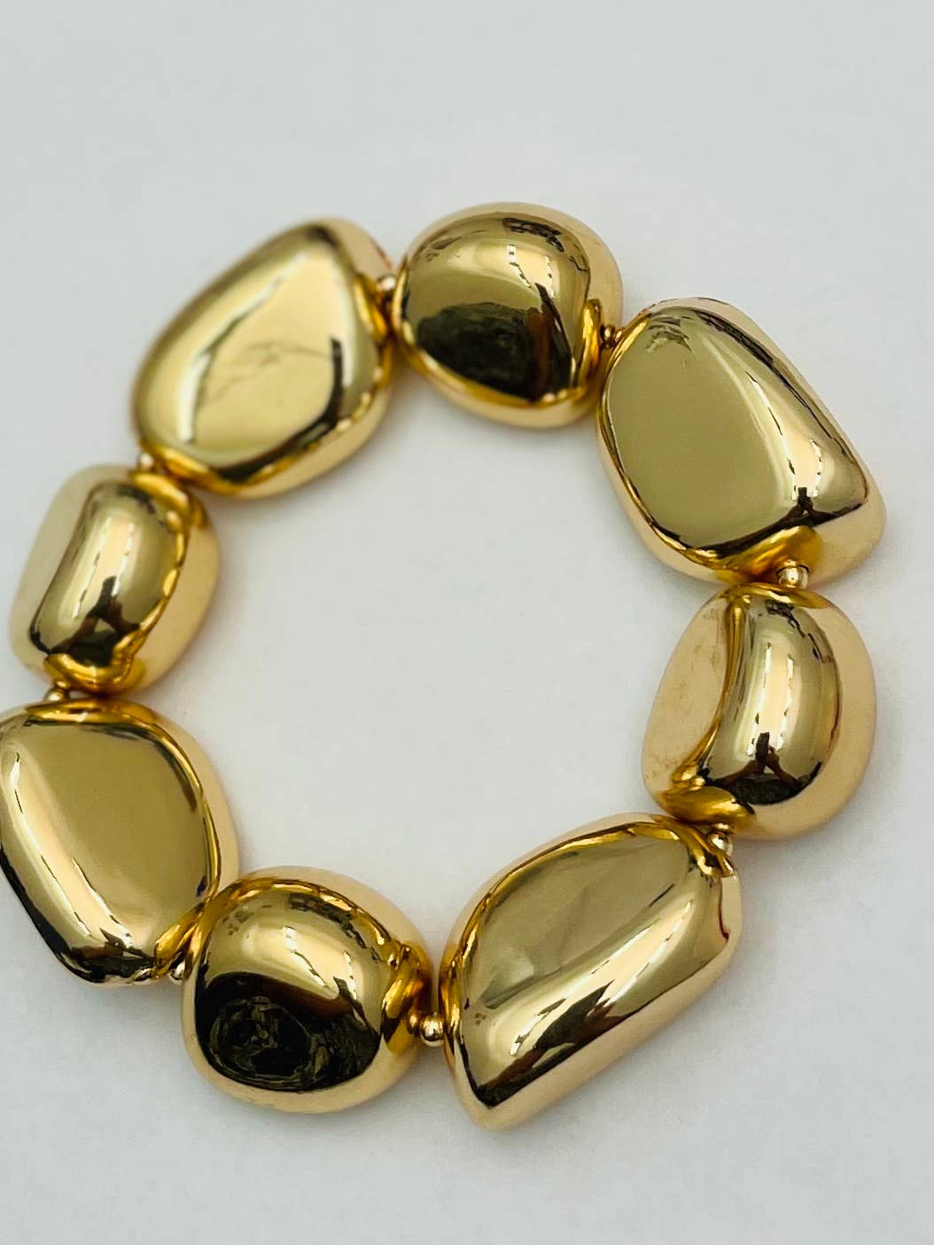 GOLD MEGA STONE BRACELET