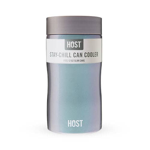 STAY CHILL CAN COOLER: GREY