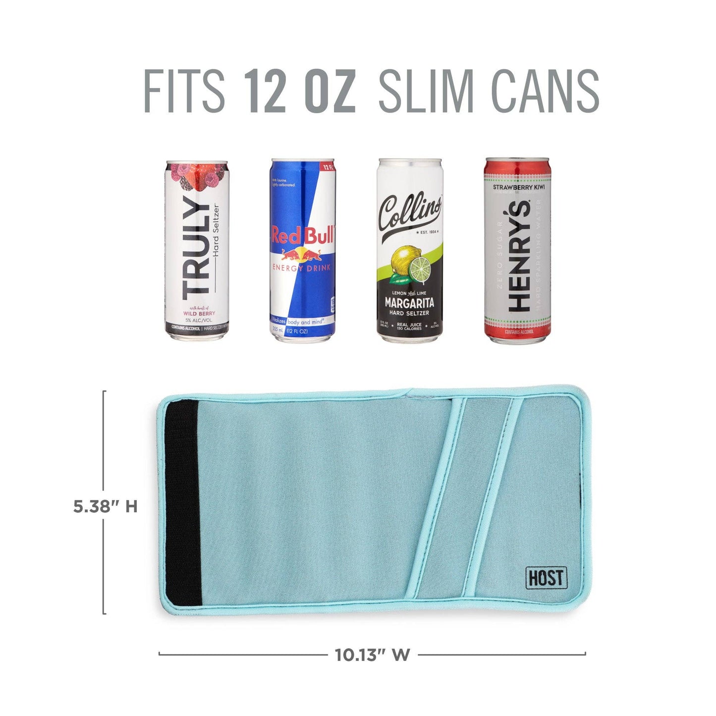 INSTA CHILL- SLIM CAN ICE BLUE