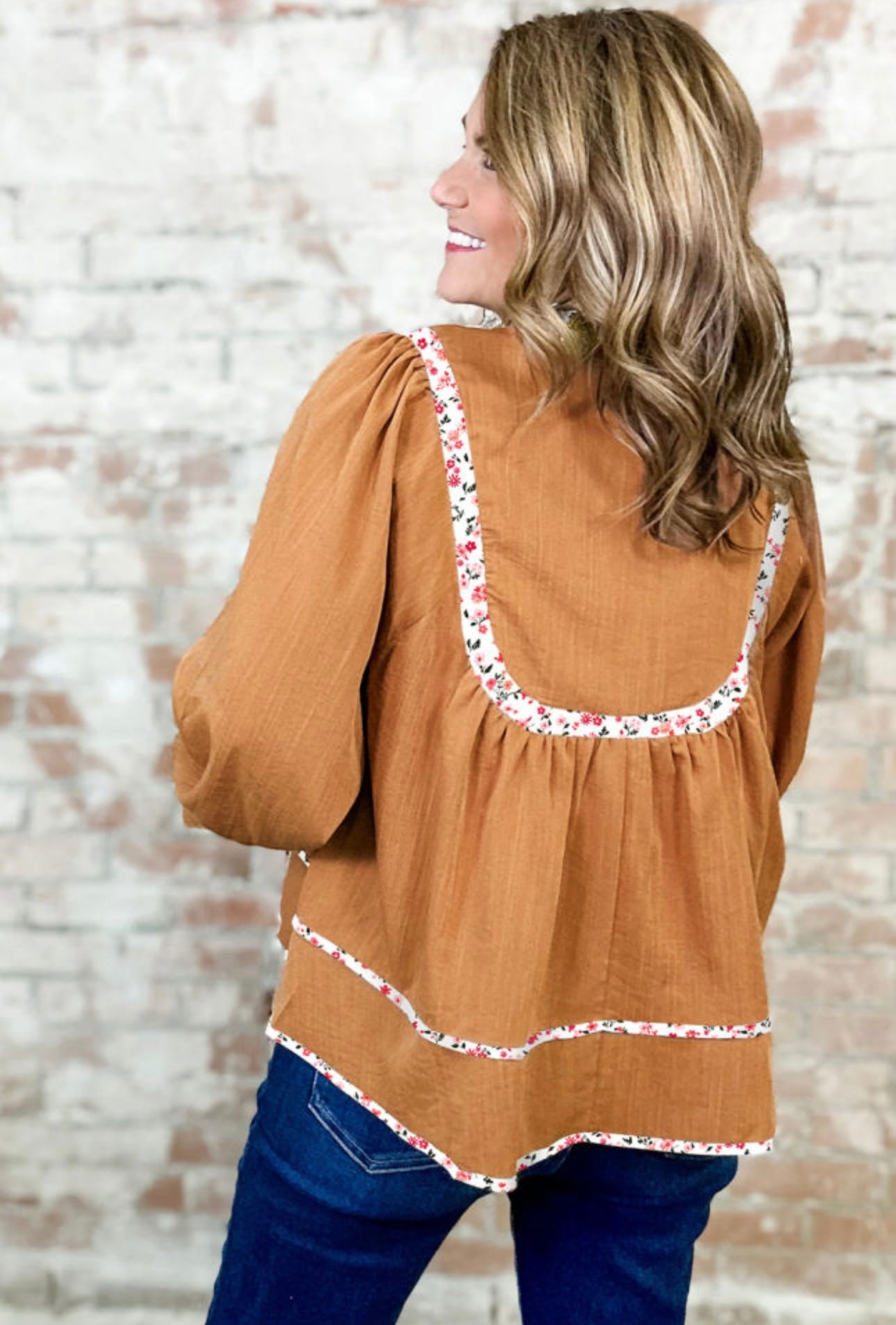 HEADED TO FALL BLOUSE
