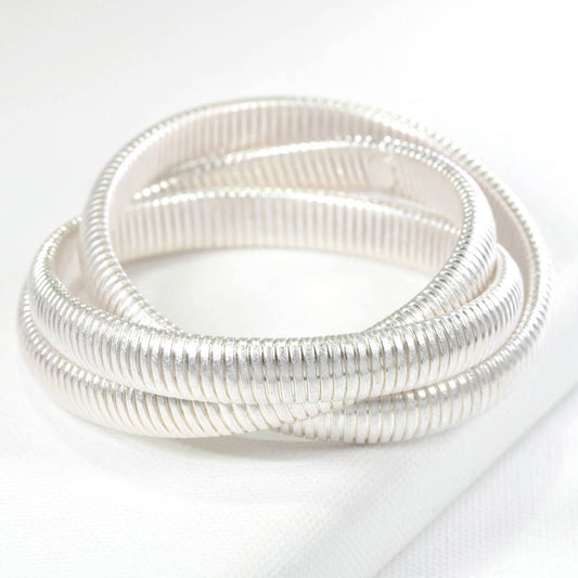 INFINITY BRACELET: SILVER