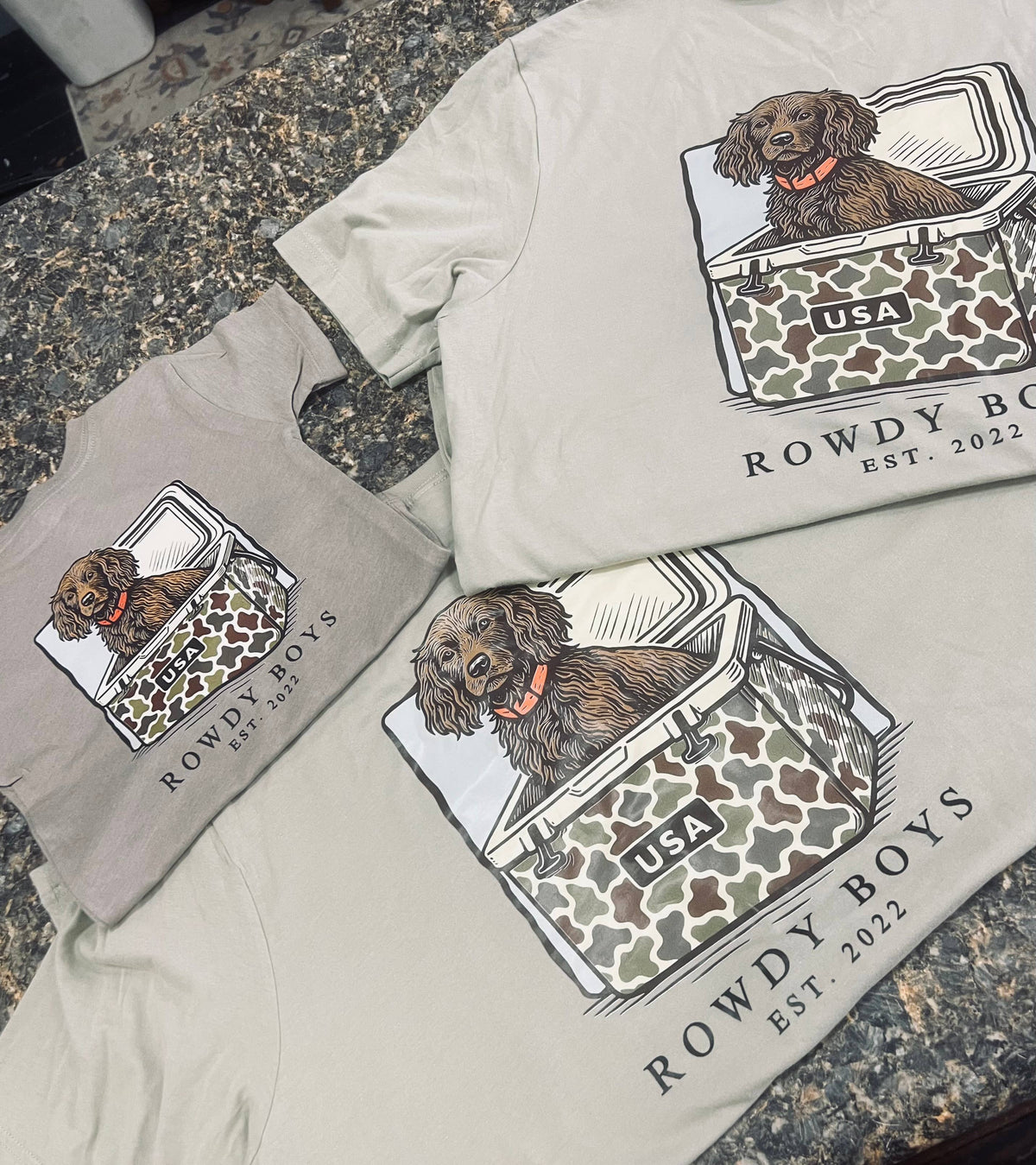 BOYS DOG COOLER TEE