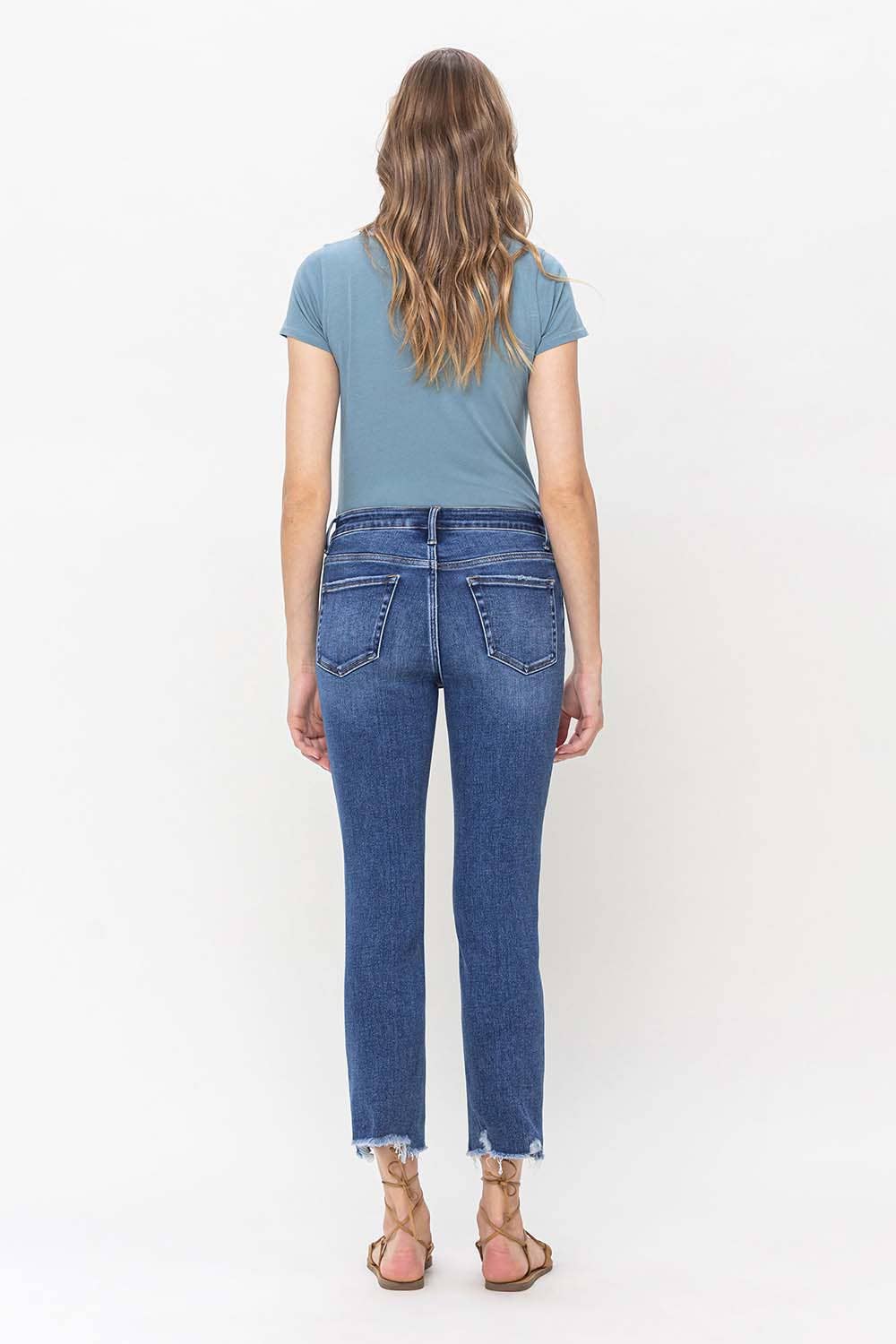 IVY CROP STRAIGHT JEAN