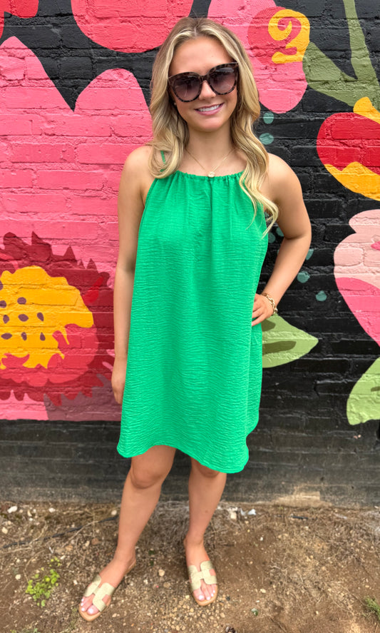SUMMER FAVORITE DRESS: GREEN