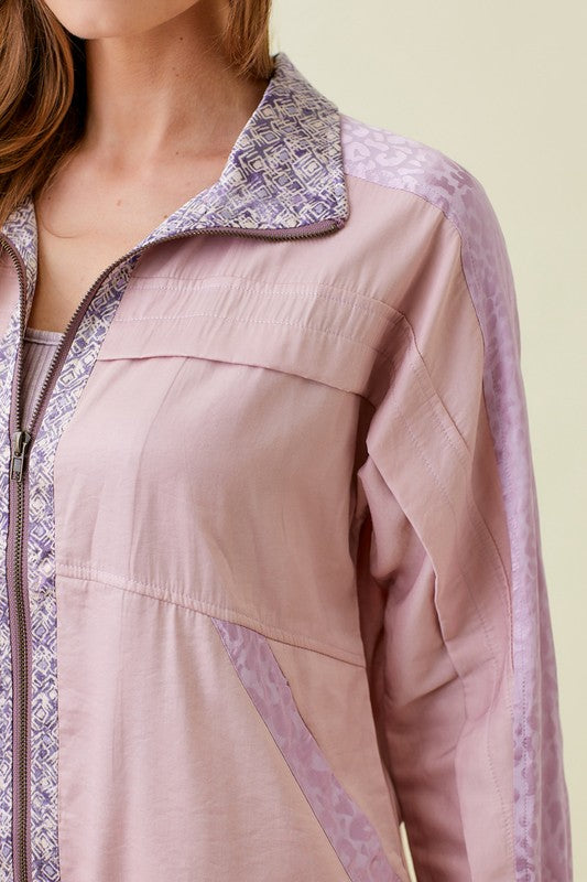 LILAC JACKET + SHORT SET