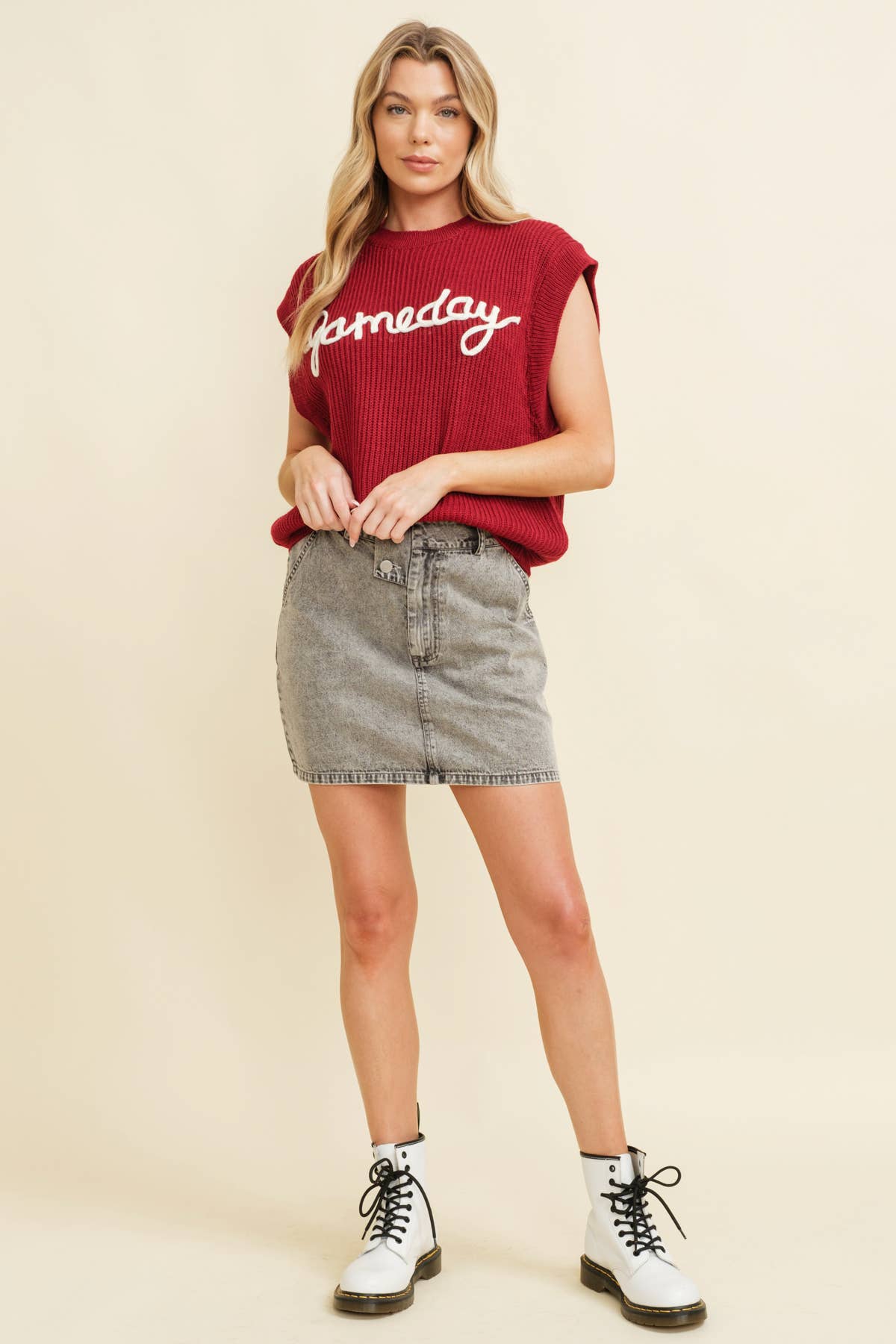 GAMEDAY TOP: BURGUNDY