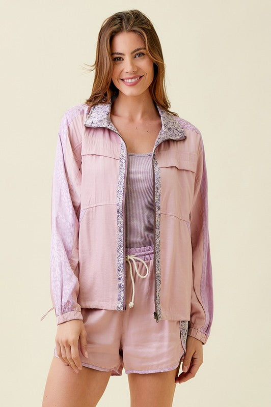 LILAC JACKET + SHORT SET
