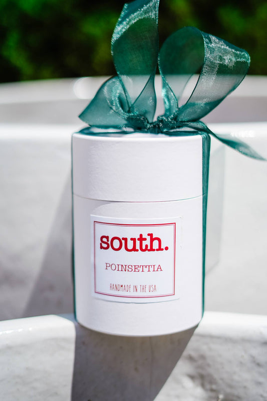 POINSETTIA CANDLE: MINI