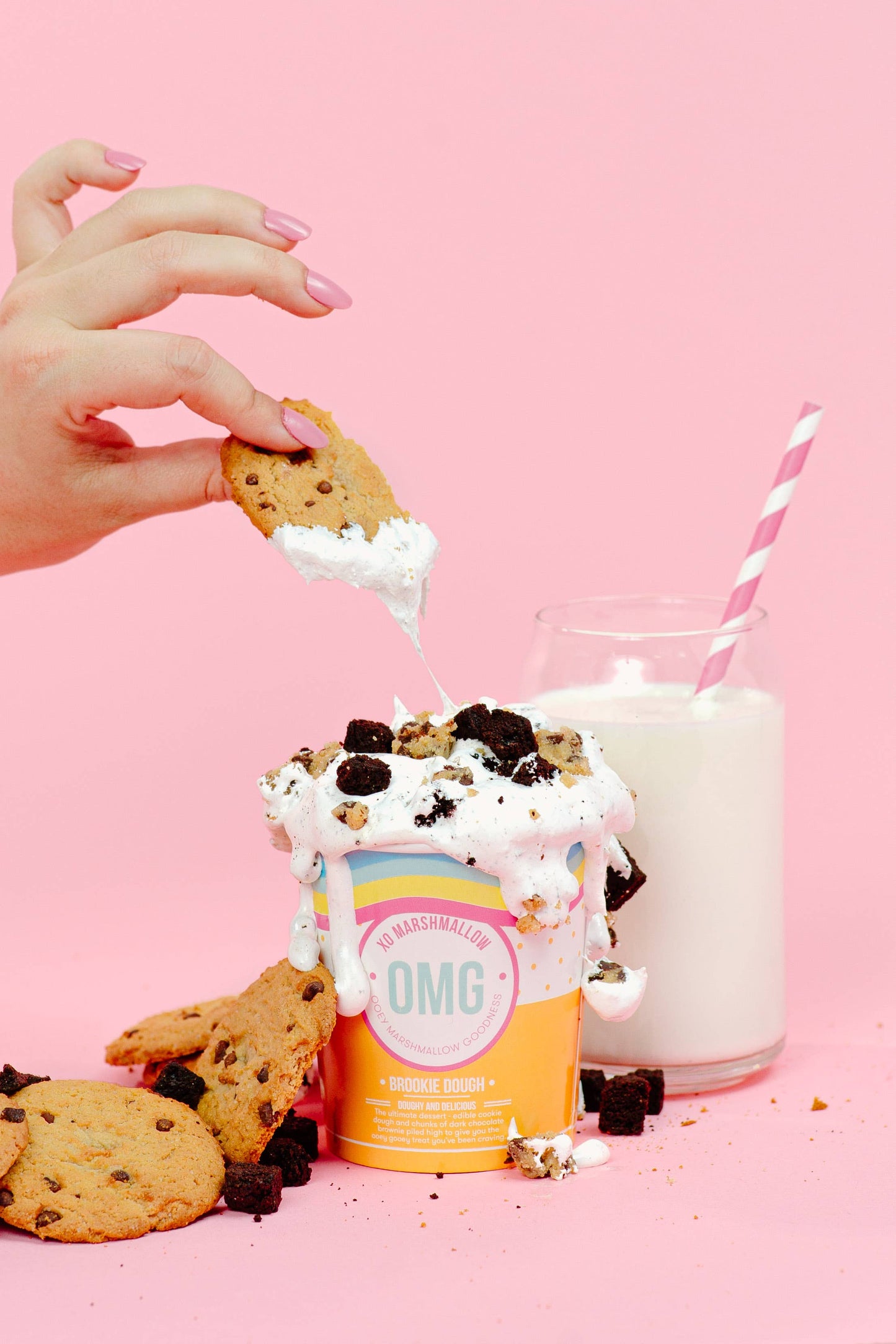 BROOKIE DOUGH MARSHMALLOW CREME