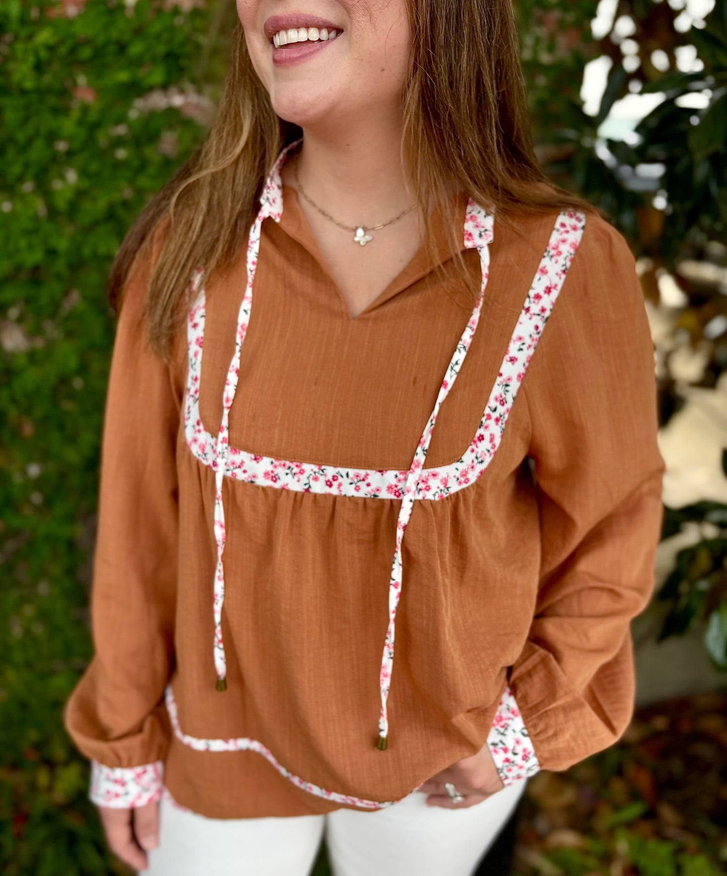 HEADED TO FALL BLOUSE