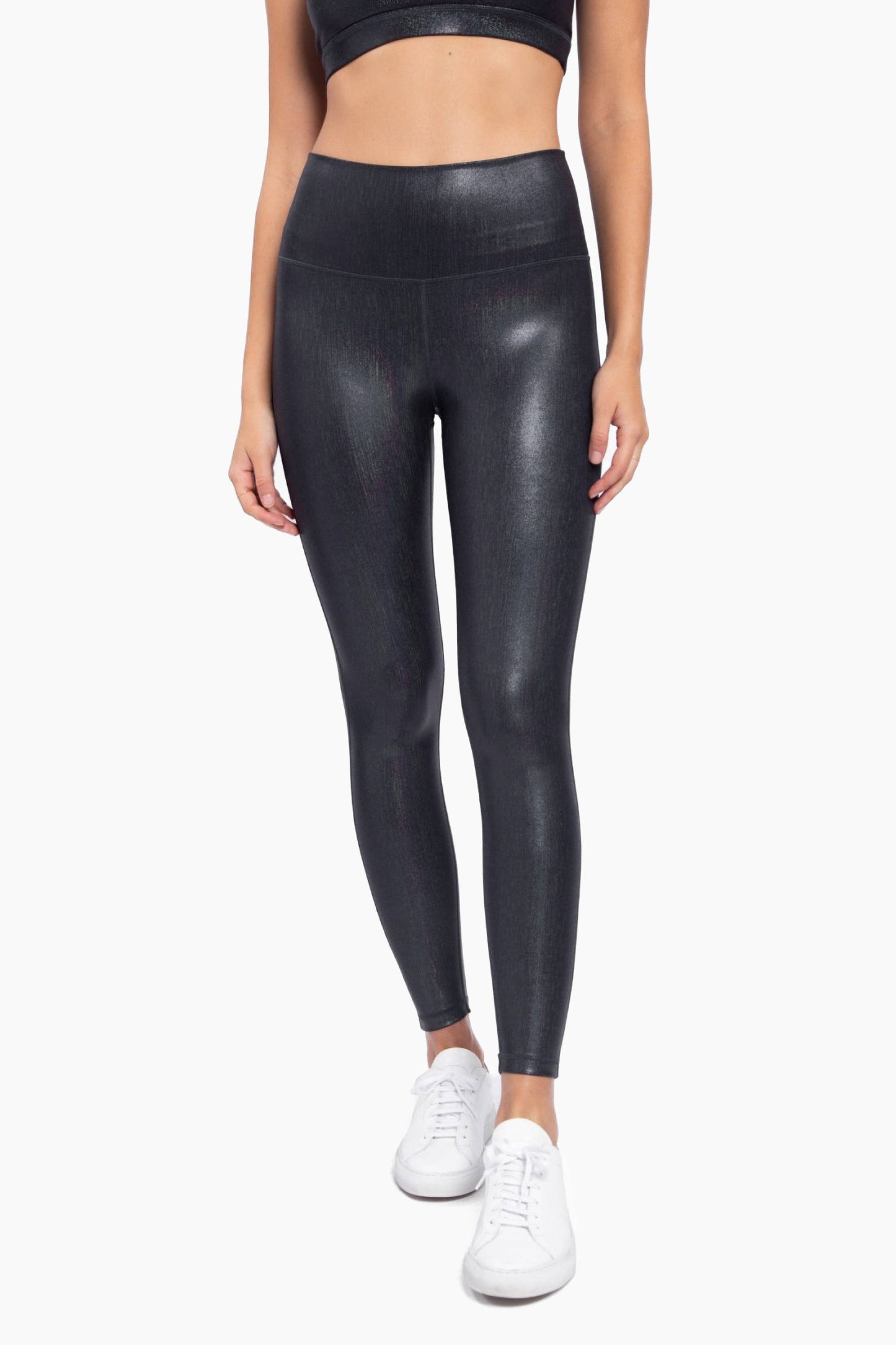 HIGH WAISTED FOIL LEGGINGS