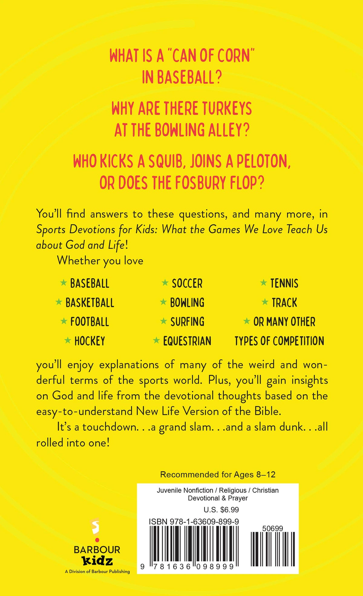SPORTS DEVOTION FOR KIDS