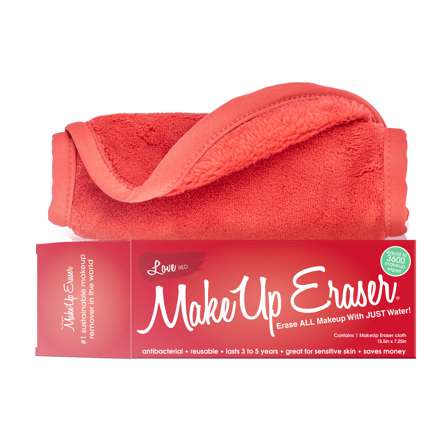 RED MAKEUP ERASER