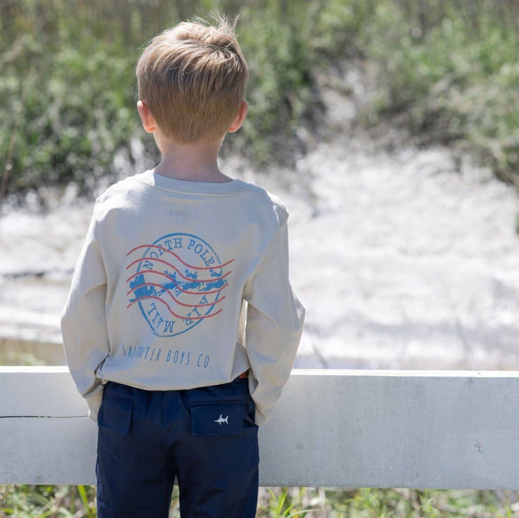 BOYS CHRISTMAS STAMP TSHIRT