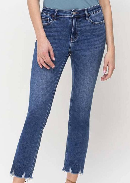 IVY CROP STRAIGHT JEAN