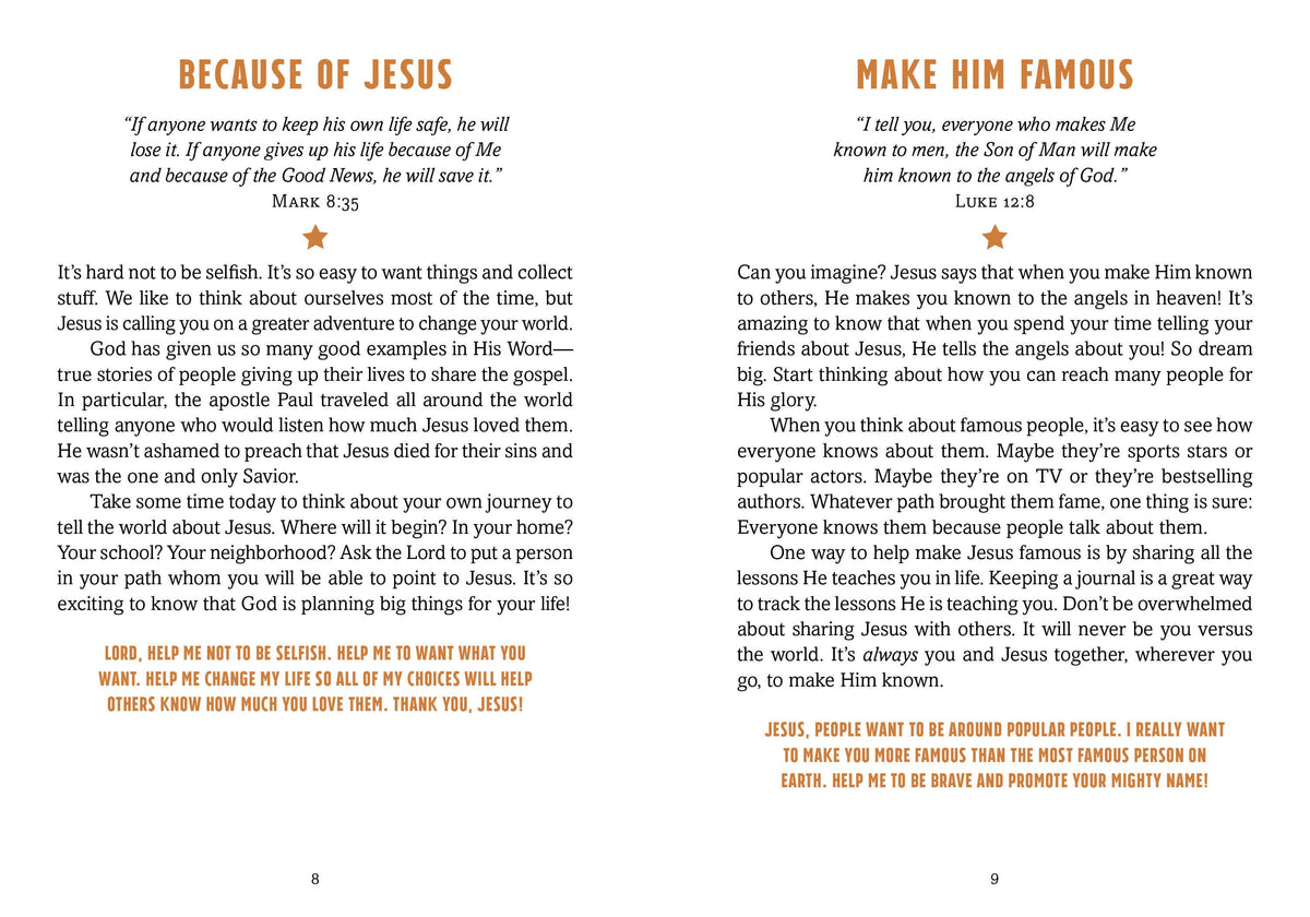 Daring Devotions for Pre-Teen Boys