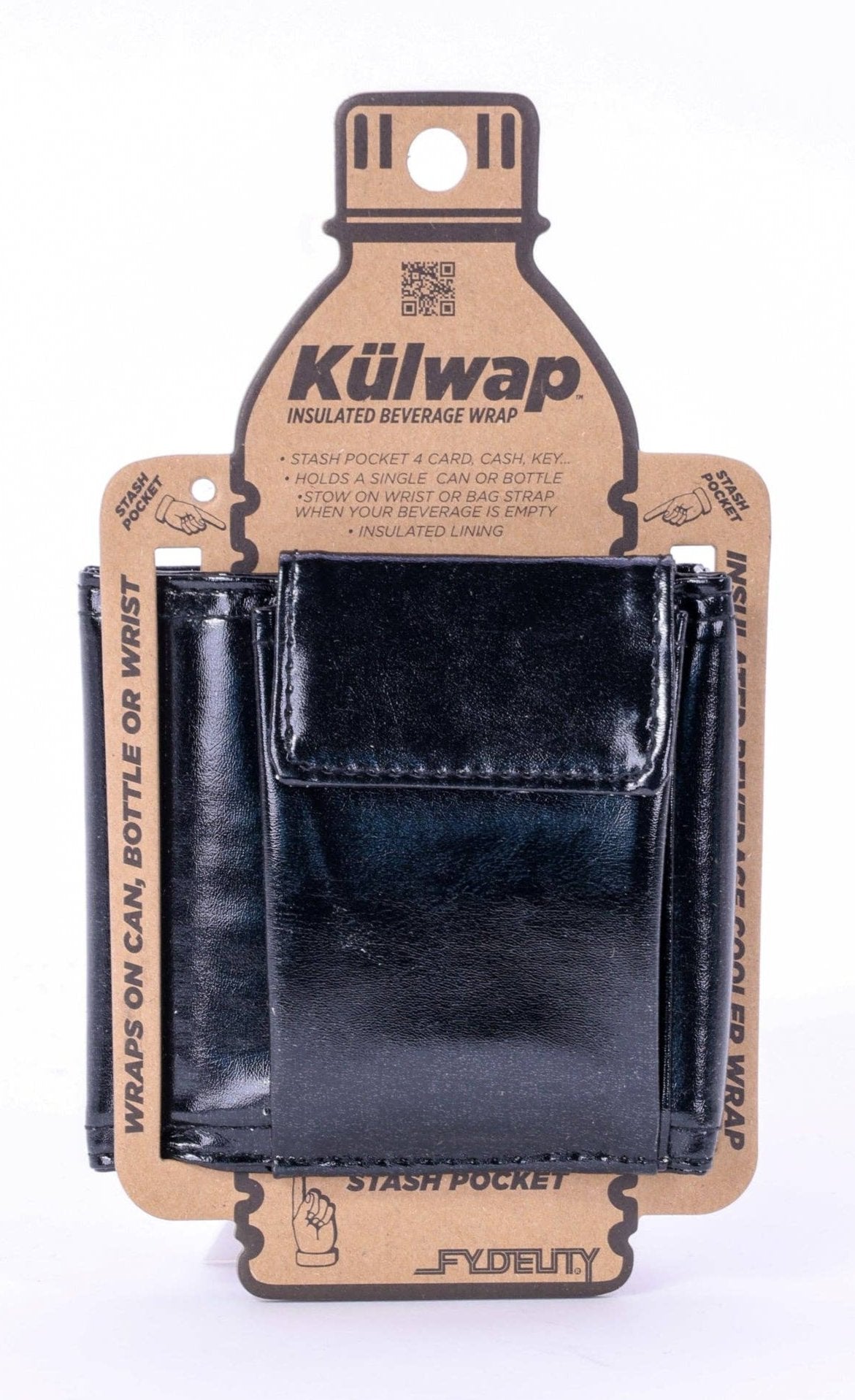 COOLER WRAP WALLET: BLACK