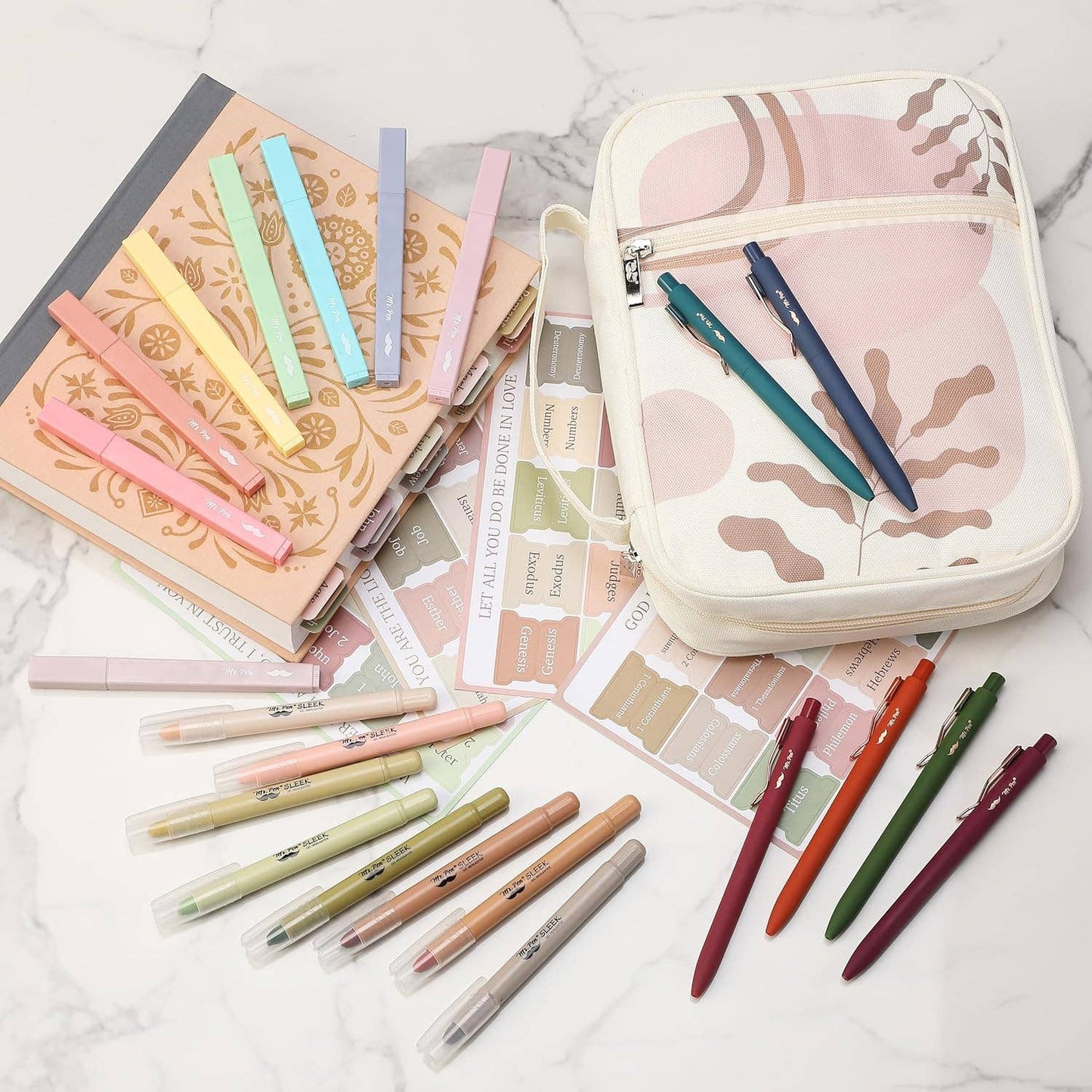 MR. PEN BIBLE JOURNALING KIT: 24 PCS