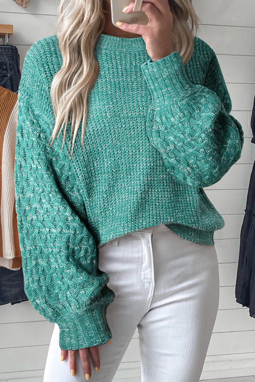 SEAFOAM SWEATER