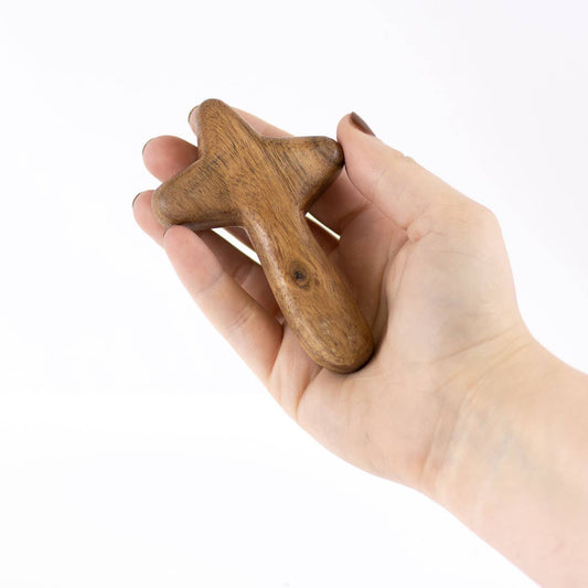 WOOD PRAYER CROSS