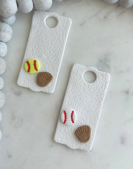 TUMBLER TOPPER: BASBALL