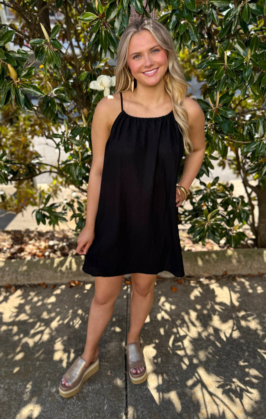 SUMMER FAVORITE DRESS: BLACK