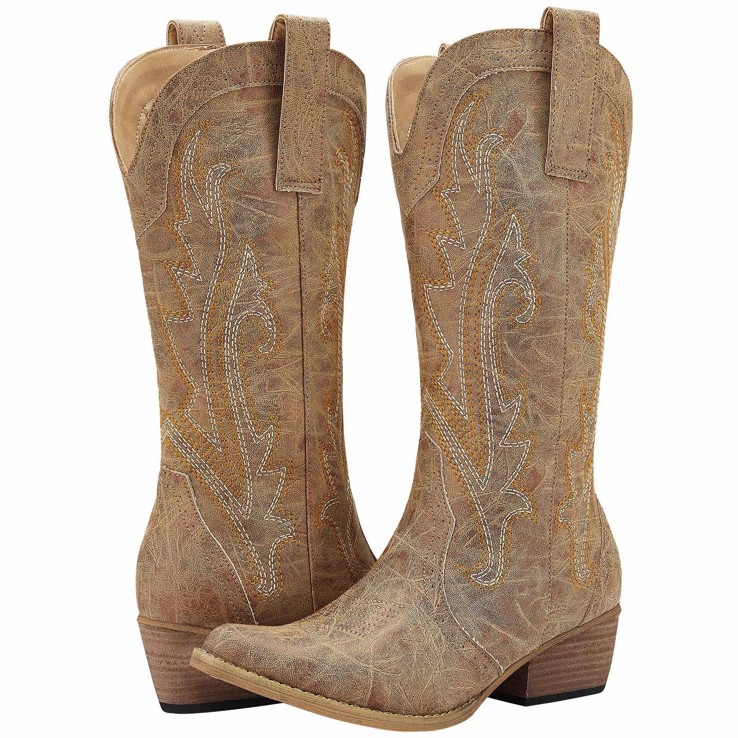 COWGIRL BOOT: TAN