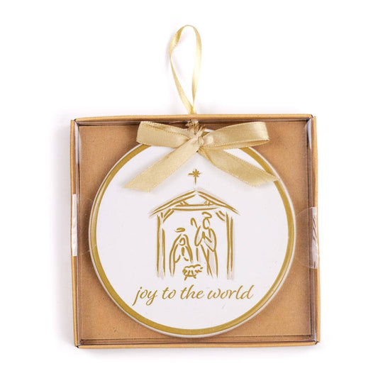 JOY TO THE WORLD ORNAMENT